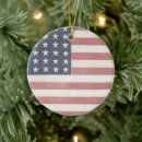 Search for americana christmas tree decorations Red white and blue