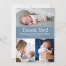 Search for three photo thank you cards Modern typography
