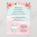 Search for retirement tea party invitations For her