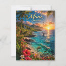 Search for travel rsvp cards Hawaii