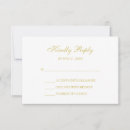 Search for gold rsvp cards Modern
