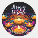 Search for diyas stickers Festival of lights