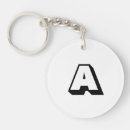 Search for alphabetical key rings Initial