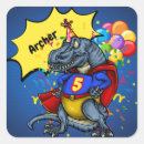 Search for birthday boy 5 stickers Five