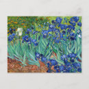 Search for van gogh flower paintings postcards Blue