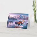 Search for moose christmas cards Wildlife