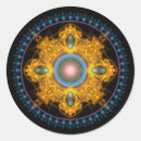 Search for golden mandala stickers Pattern