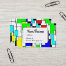 Search for geometric pattern business cards Geometry