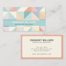 Search for pattern business cards Colourful
