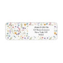 Search for fresh return address labels Floral