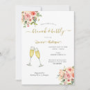 Search for floral brunch invitations Champagne