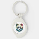 Search for panda face key rings Cute
