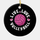 Search for girl volleyball christmas tree decorations Women