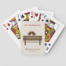 Search for love playing cards Red