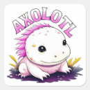 Search for cute axolotl stickers Pink