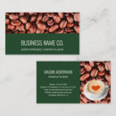 Search for at the cafe business cards Trendy