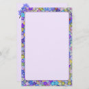 Search for beautiful floral stationary stationery paper Purple