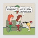 Search for funny dog cartoon christmas cards Puppy