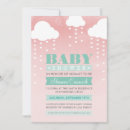 Search for coral and grey baby shower invitations Cute