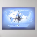 Search for blue world map posters Travel