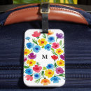 Search for cheerful luggage tags Flowers