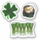 Search for four leaves stickers Irish