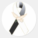 Search for black awareness ribbon stickers Health