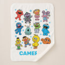 Search for sesame street characters blankets Count von count