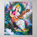 Search for saraswati posters Tridevi