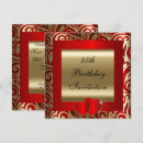 Search for red swirls invitations Unique