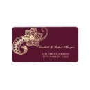 Search for hindu return address labels Elegant