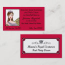 Search for costumer business cards For her