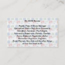 Search for resume business cards Skills