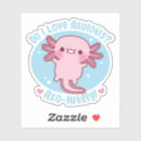 Search for i love axolotl stickers Pink