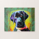 Search for black labrador puzzles Canine