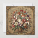 Search for victorian floral birthday cards Elegant