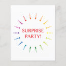 Search for surprise party save the dates Birthday