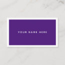 Search for purple business cards White