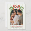 Search for red bow christmas cards Family photo