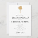 Search for beach destination invitations Minimalist