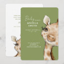 Search for green giraffe invitations Baby