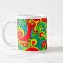 Search for colourful design mugs Bright