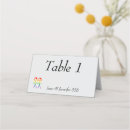 Search for gay place cards Rainbow