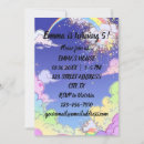 Search for cute kids birthday invitations Pastel