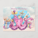Search for kawaii birthday postcards Rainbow