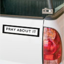 Search for pray bumper stickers Bible