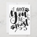 Search for i woof you cards Funny