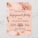 Search for marble engagement party invitations Elegant