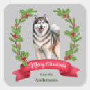 Search for alaskan malamute dog stickers Husky
