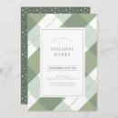 Search for green christmas invitations White